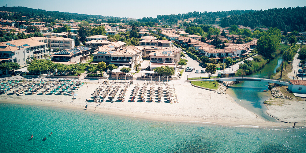 Zefyros Hotel Aerial